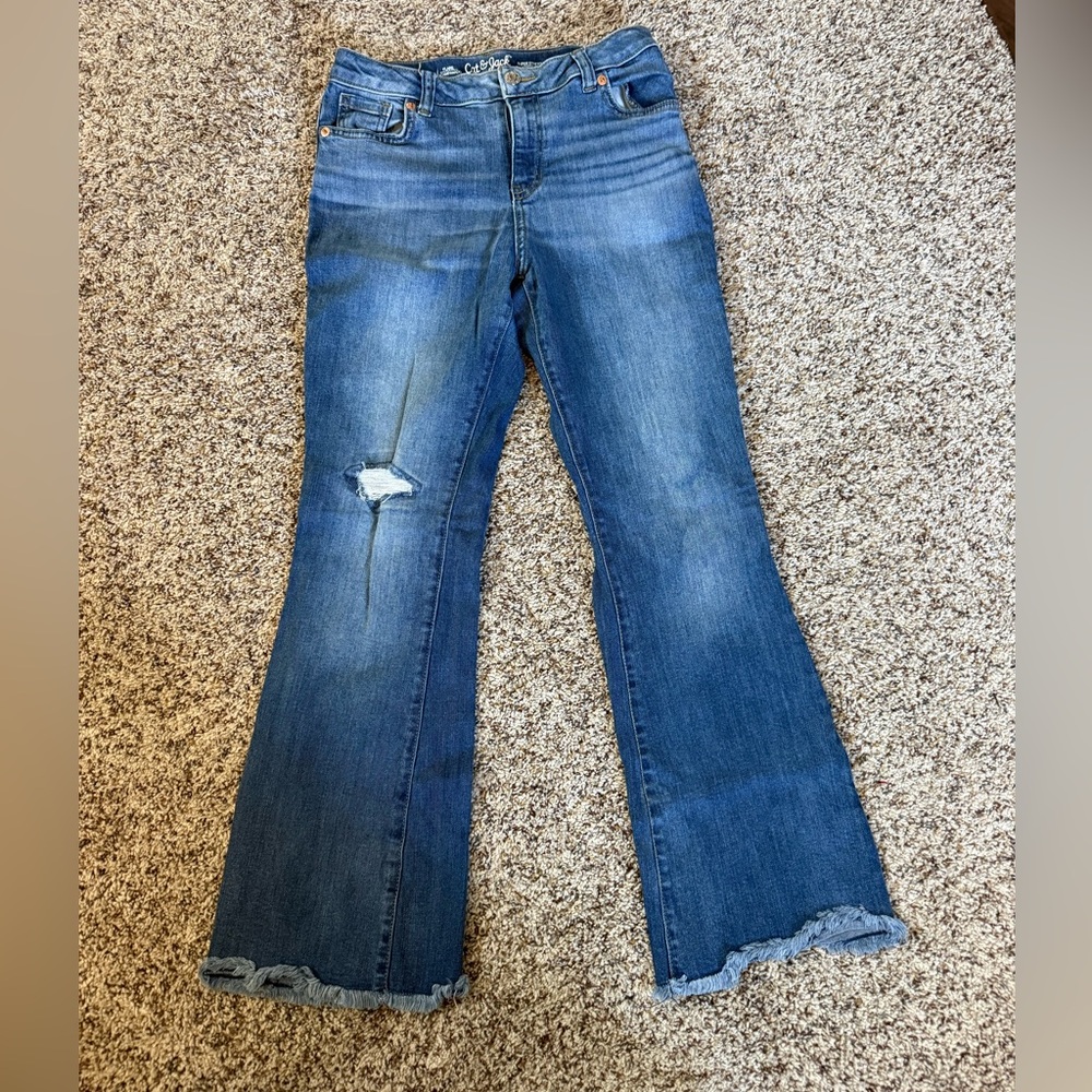 Girl’s Blue Flare Jeans